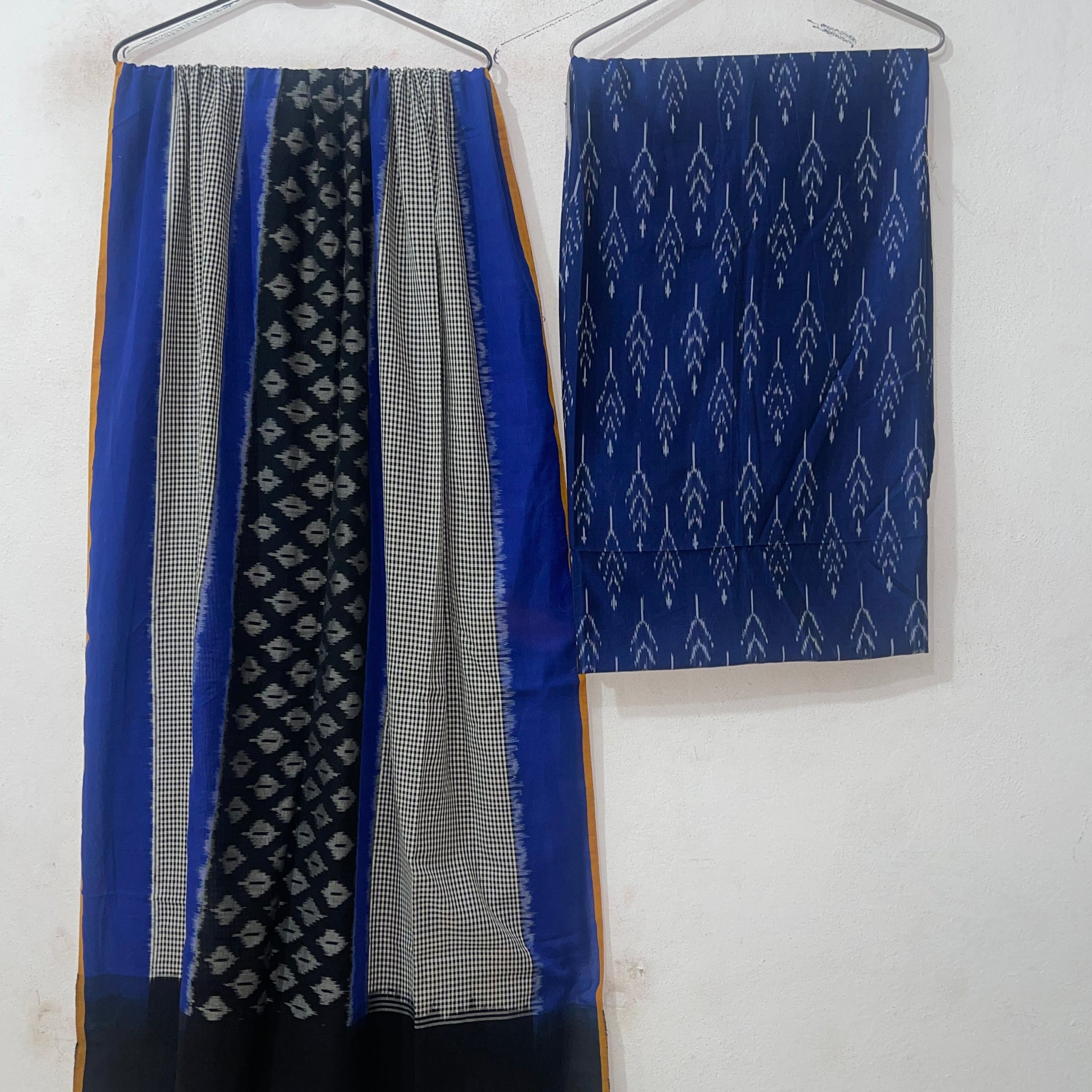 2 pieces Ikkat Cotton Sets