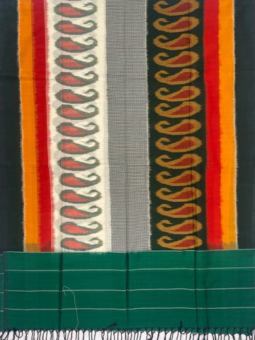 Pochampally Ikkat Cotton Duppata In Multi Colour