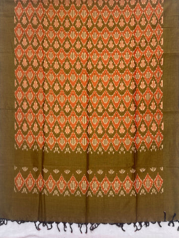 Pochampally Ikkat Duppata Handloom