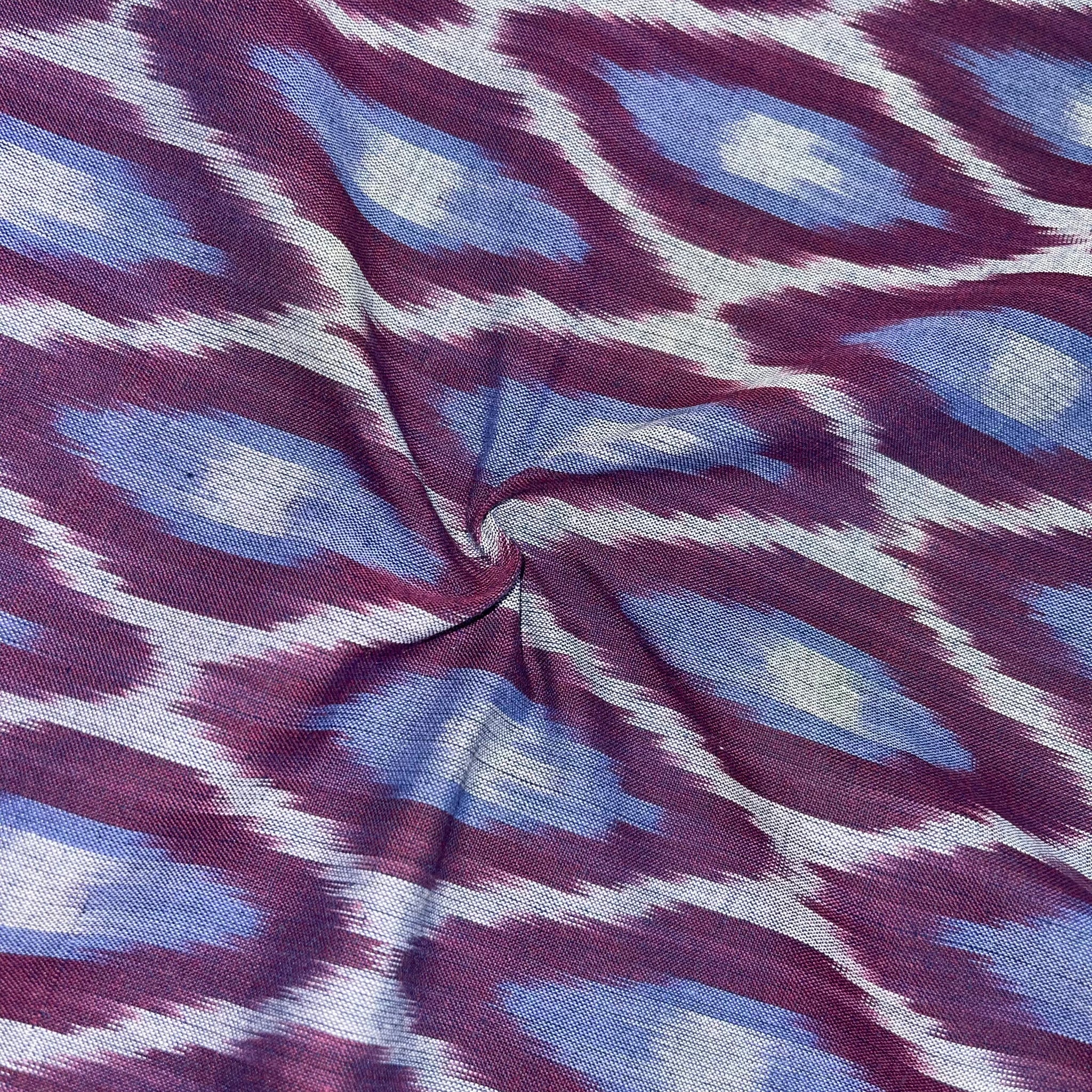 Pochampally ikkat Cotton Fabric