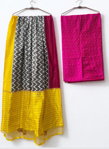 Pochampally Ikkat Silk Salwar sets