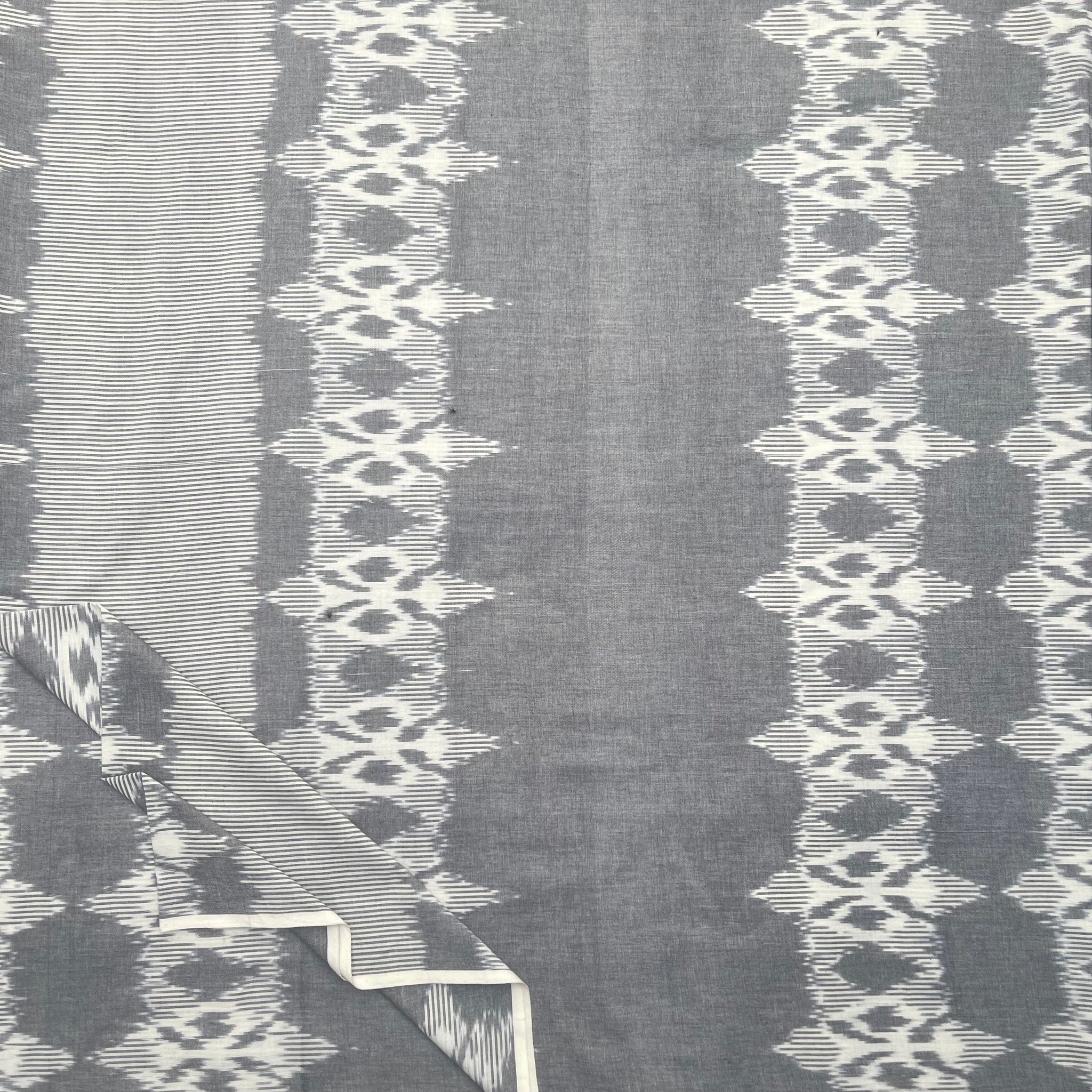Central Asian-Inspired Ikkat Cotton