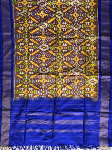 Pochampalli Ikkat Handloom silk duppata