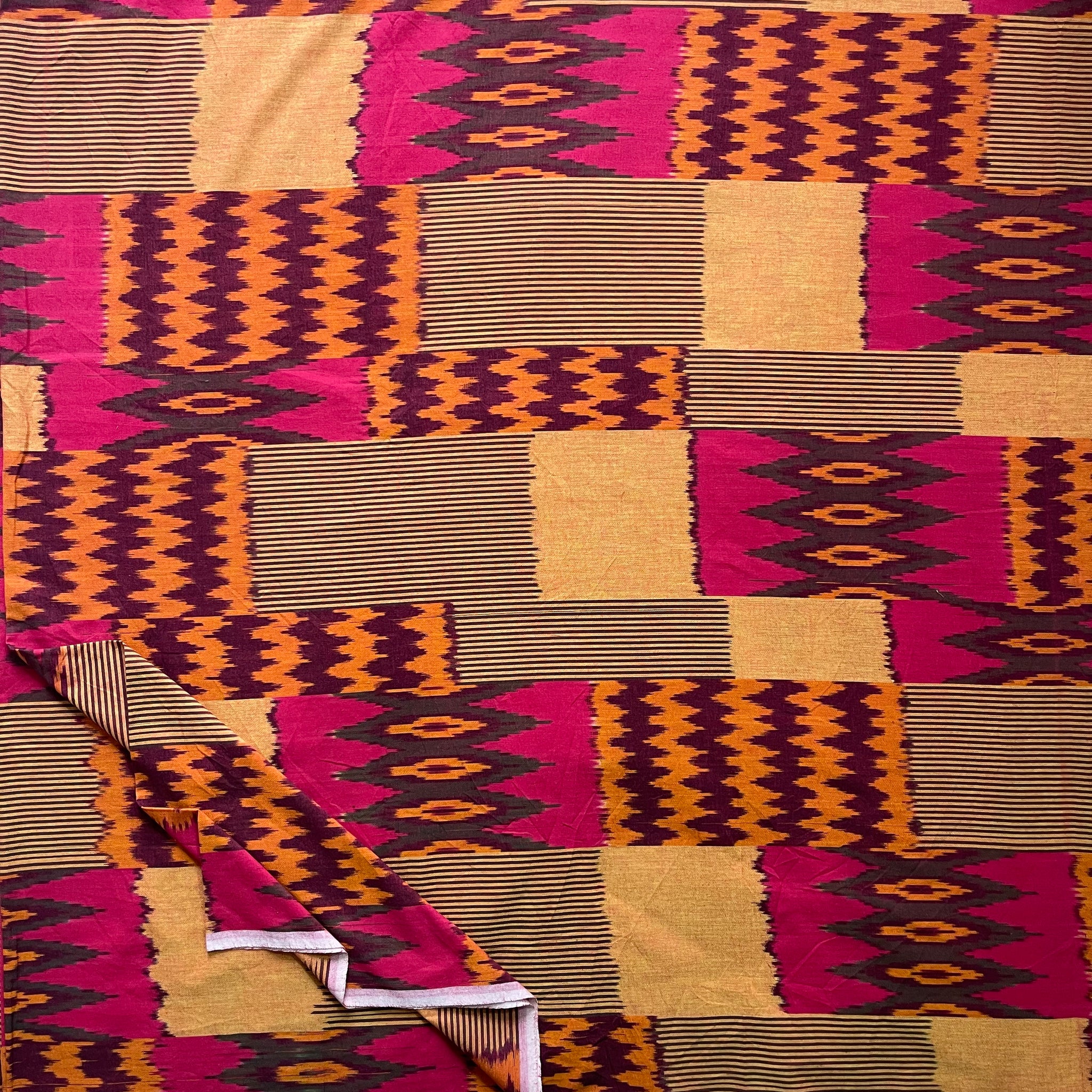 Central Asian Ikkat Fabric