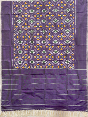 Pochampally Ikkat silk duppata
