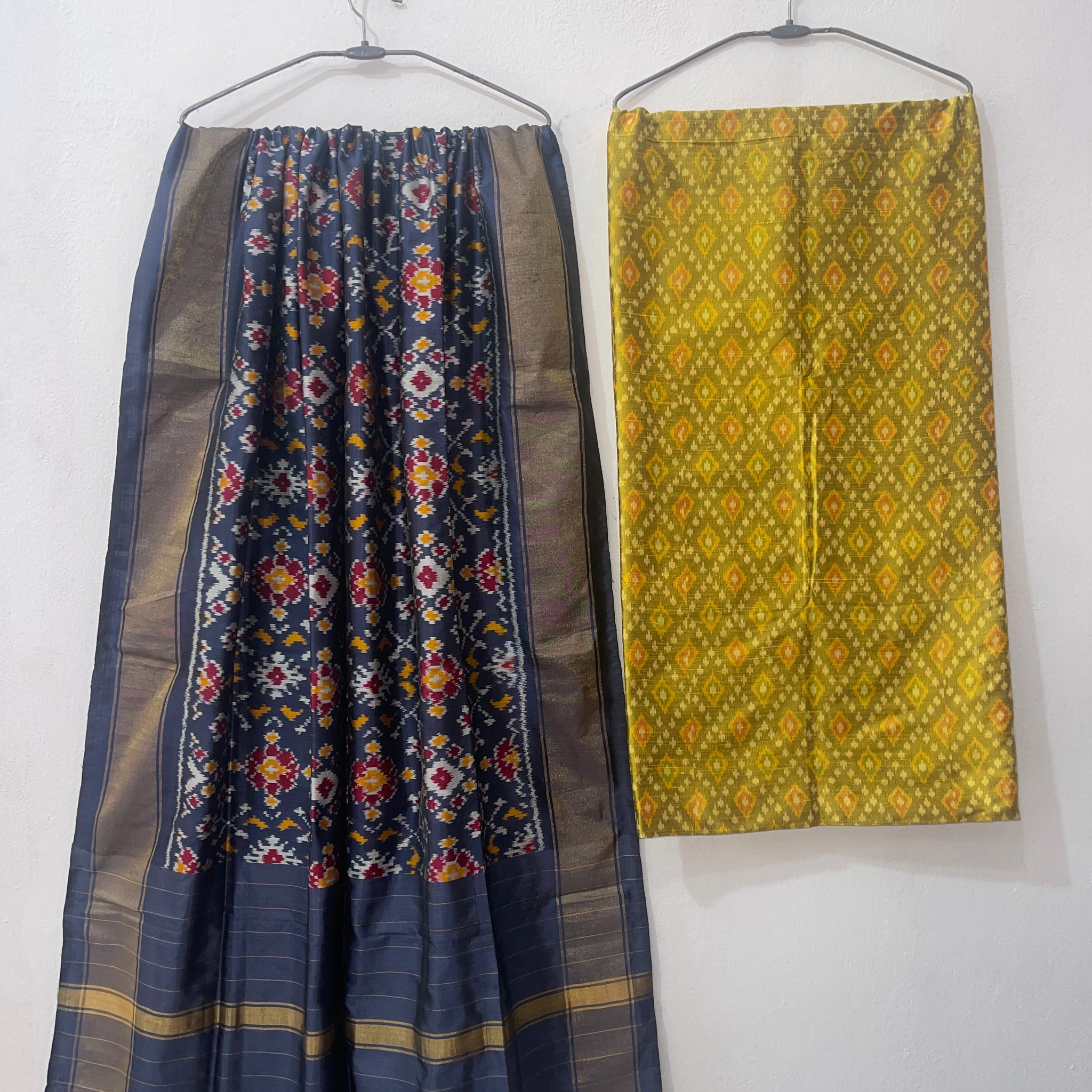 Pochampally Ikkat Silk Salwar sets