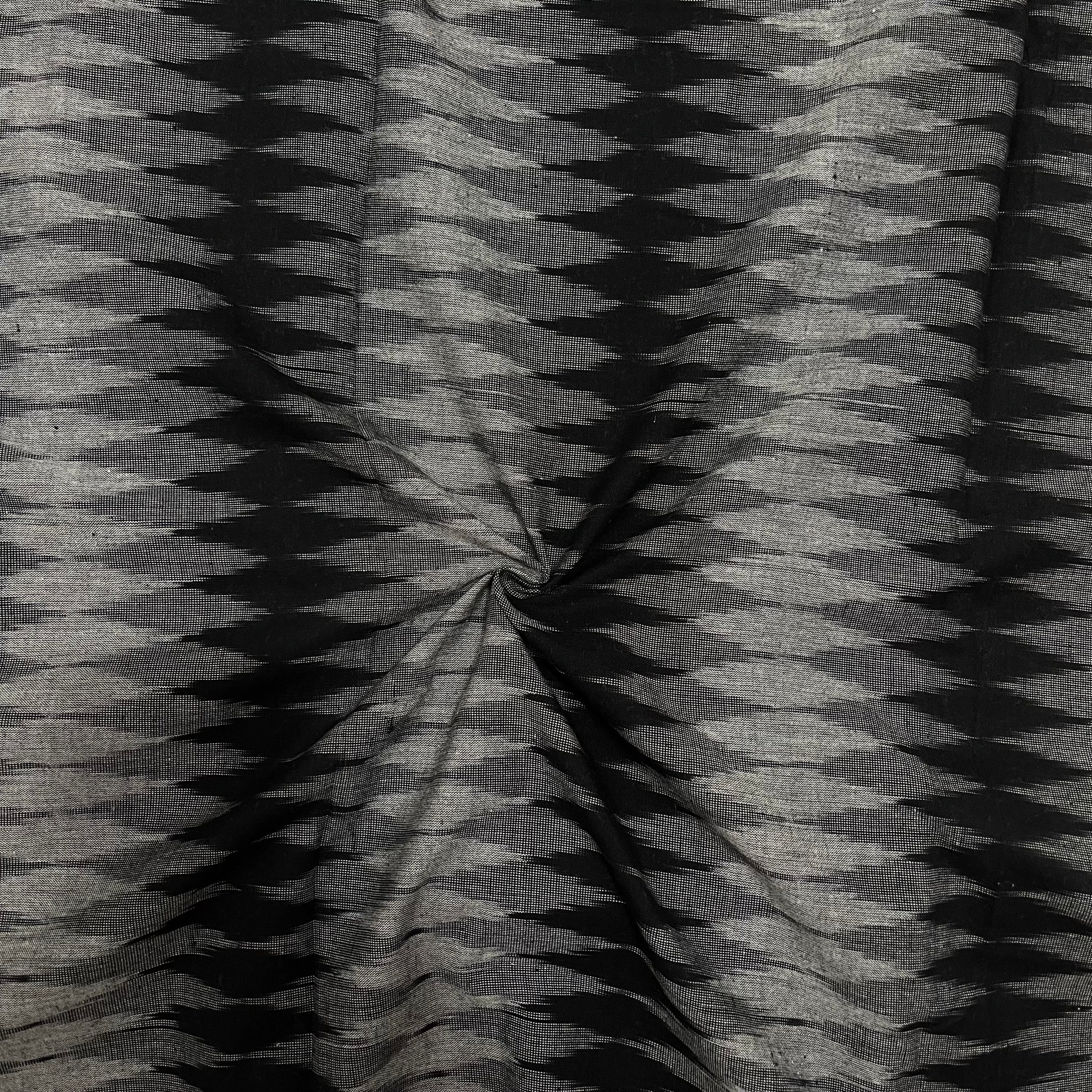 Computer Design Pochampally ikkat Cotton Fabric