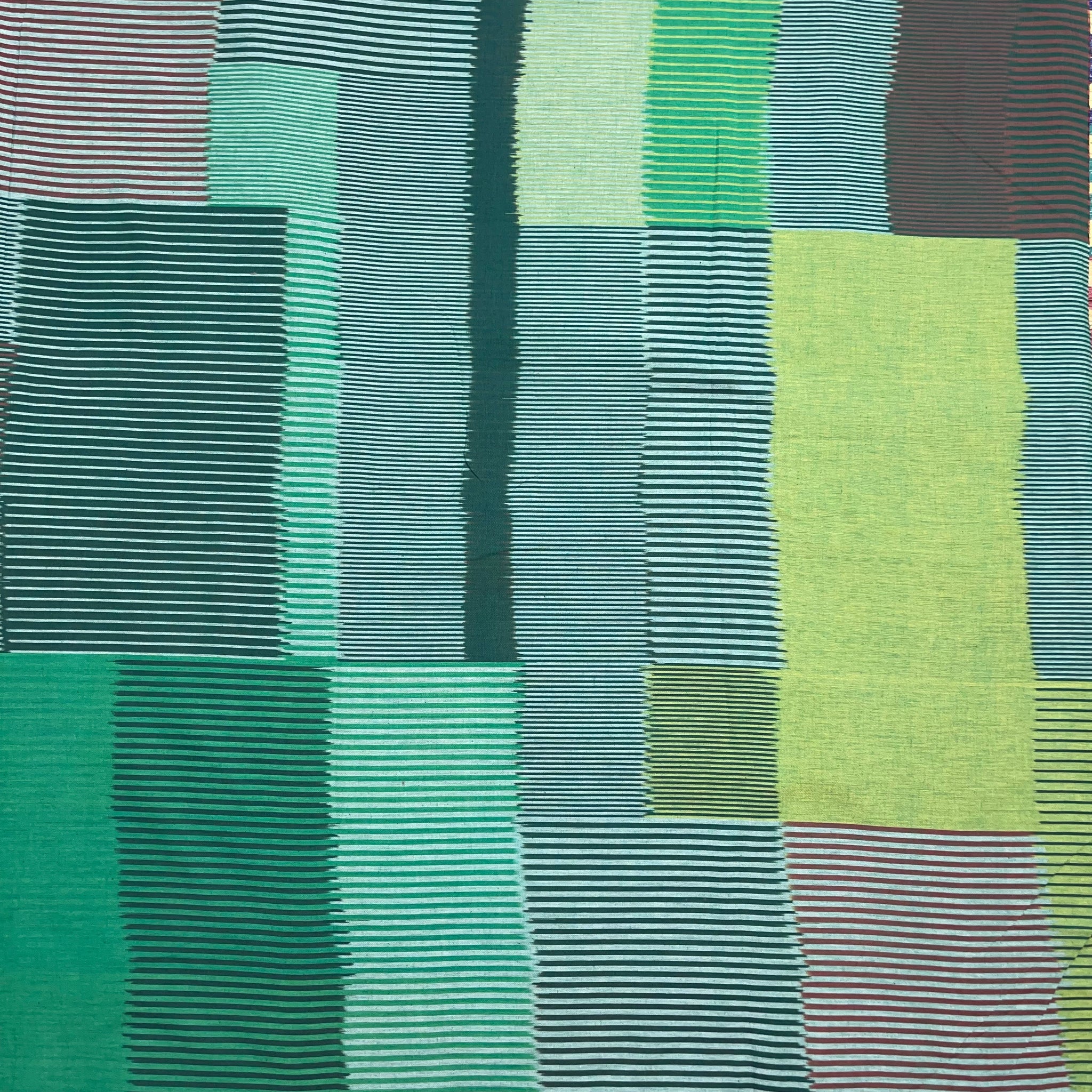 Central Asian Ikkat Fabric