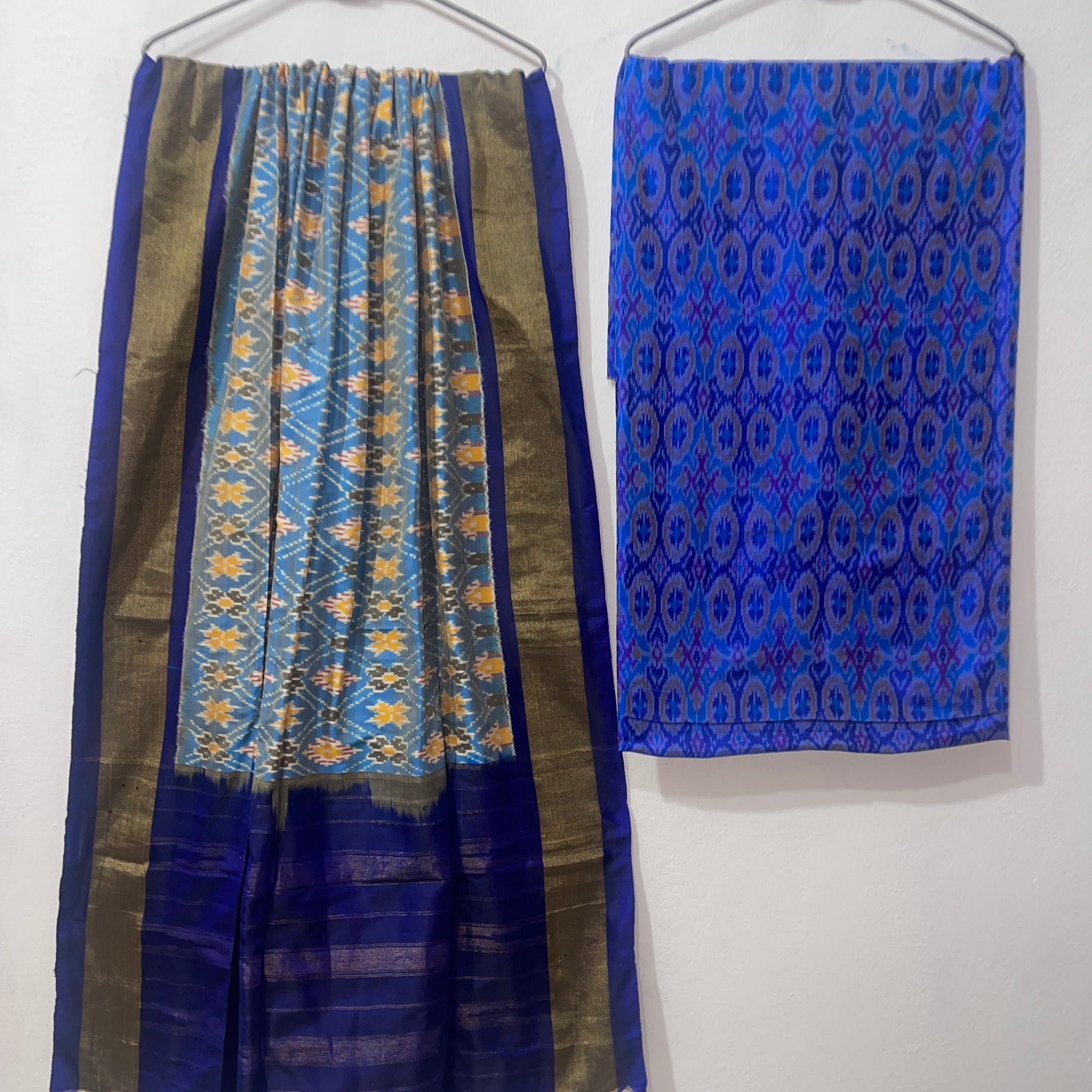 Pochampally Ikkat Silk Salwar Sets