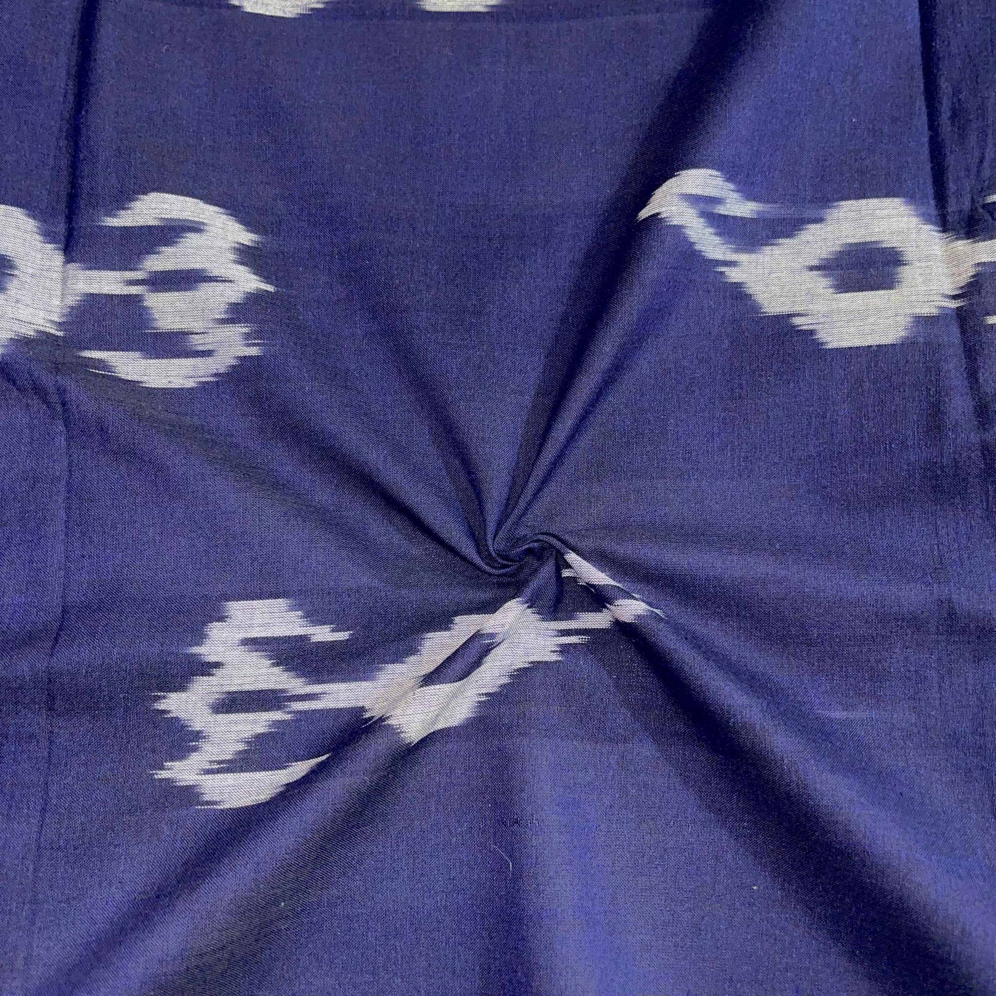 Uzbek Ikkat Cotton Fabric