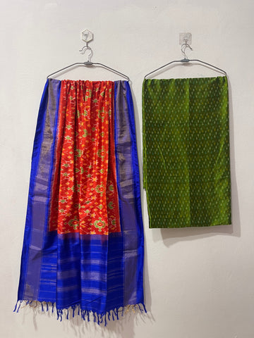 Pochampally Ikkat Silk Salwar ate a