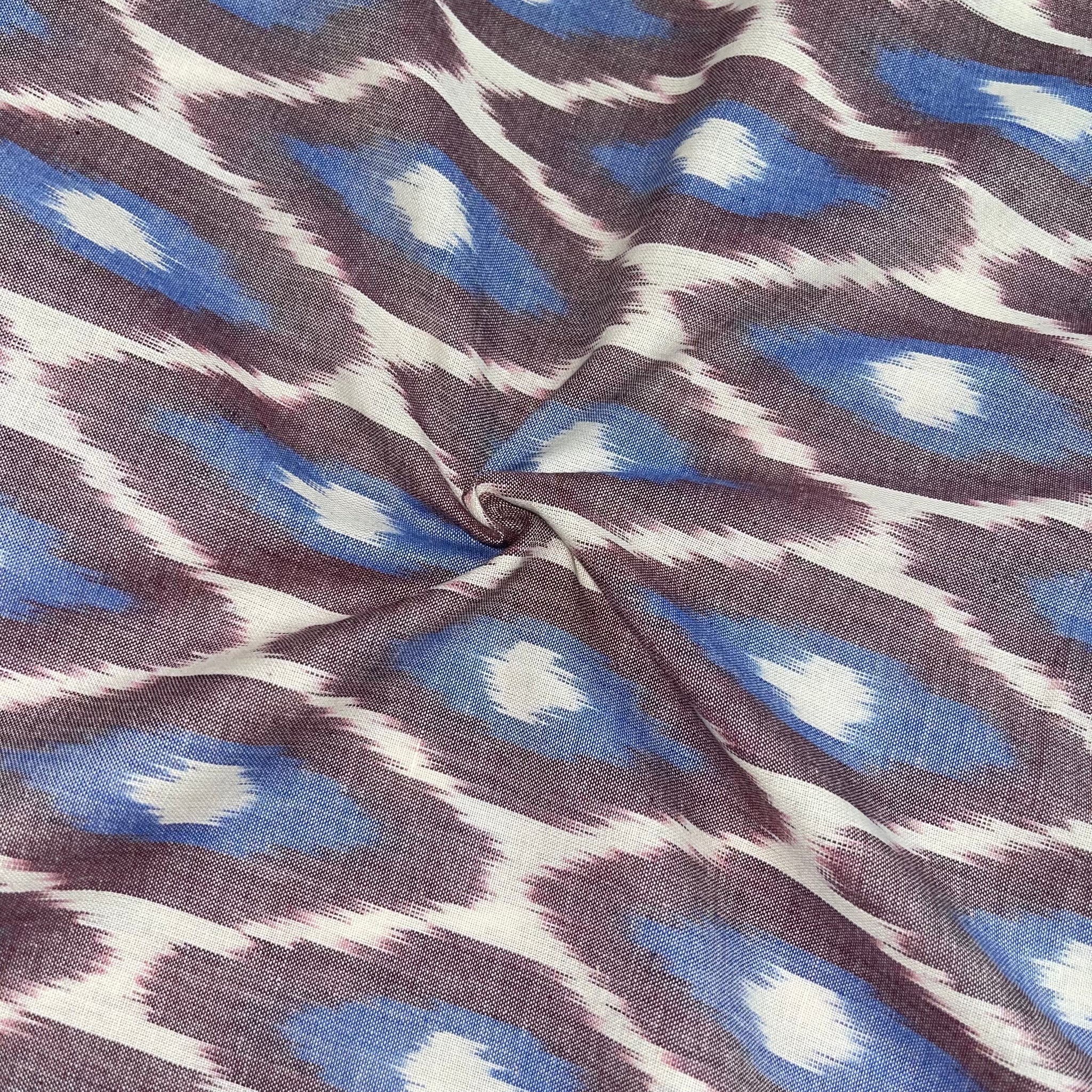 Pochampally Ikkat cotton Fabric