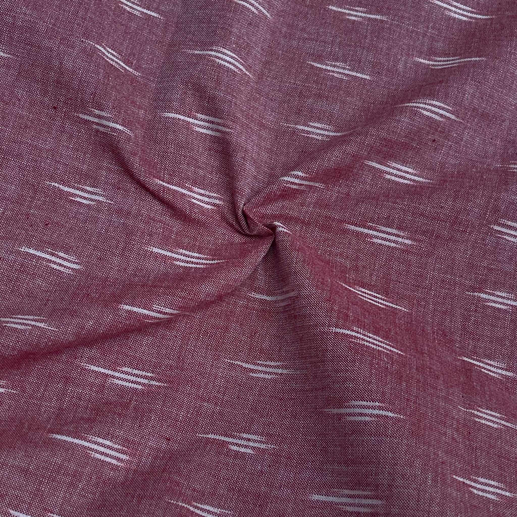 Pastel Pink Ikkat Fabric