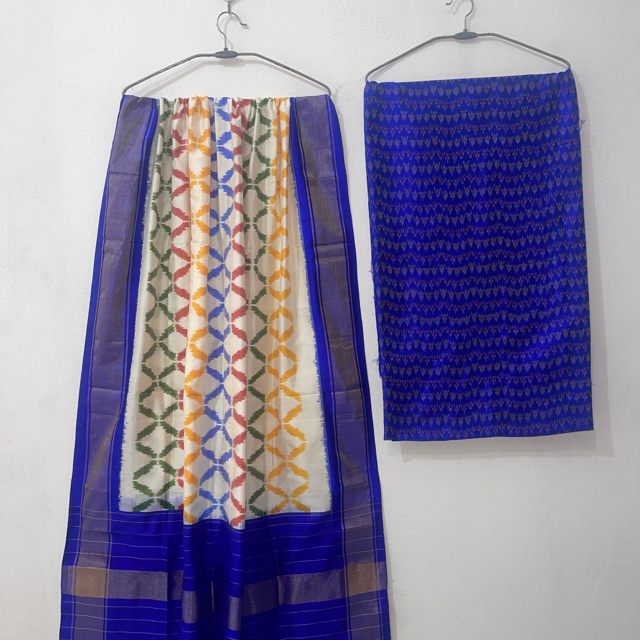 Pochampally Ikkat Silk Salwar sets