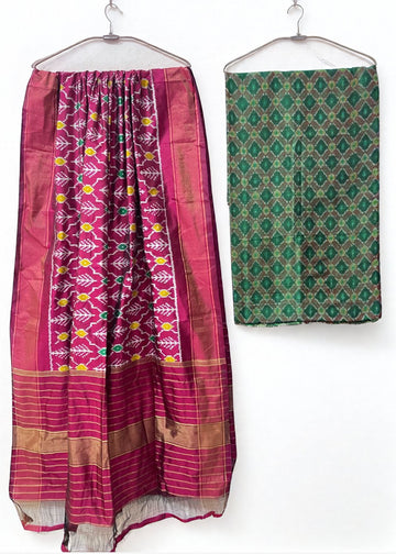 Pochampally Ikkat Silk Salwar sets
