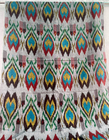 CENTRAL ASIAN IKKAT COTTON FABRUC IKCA046