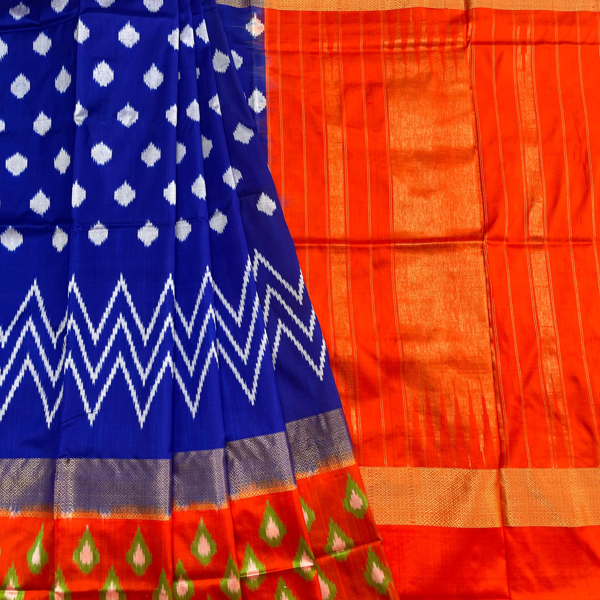 Pochampally ikkat silk saree