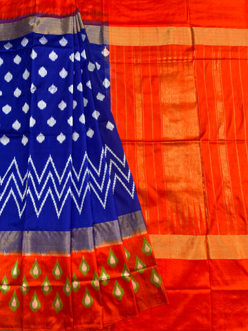 Pochampally ikkat silk saree