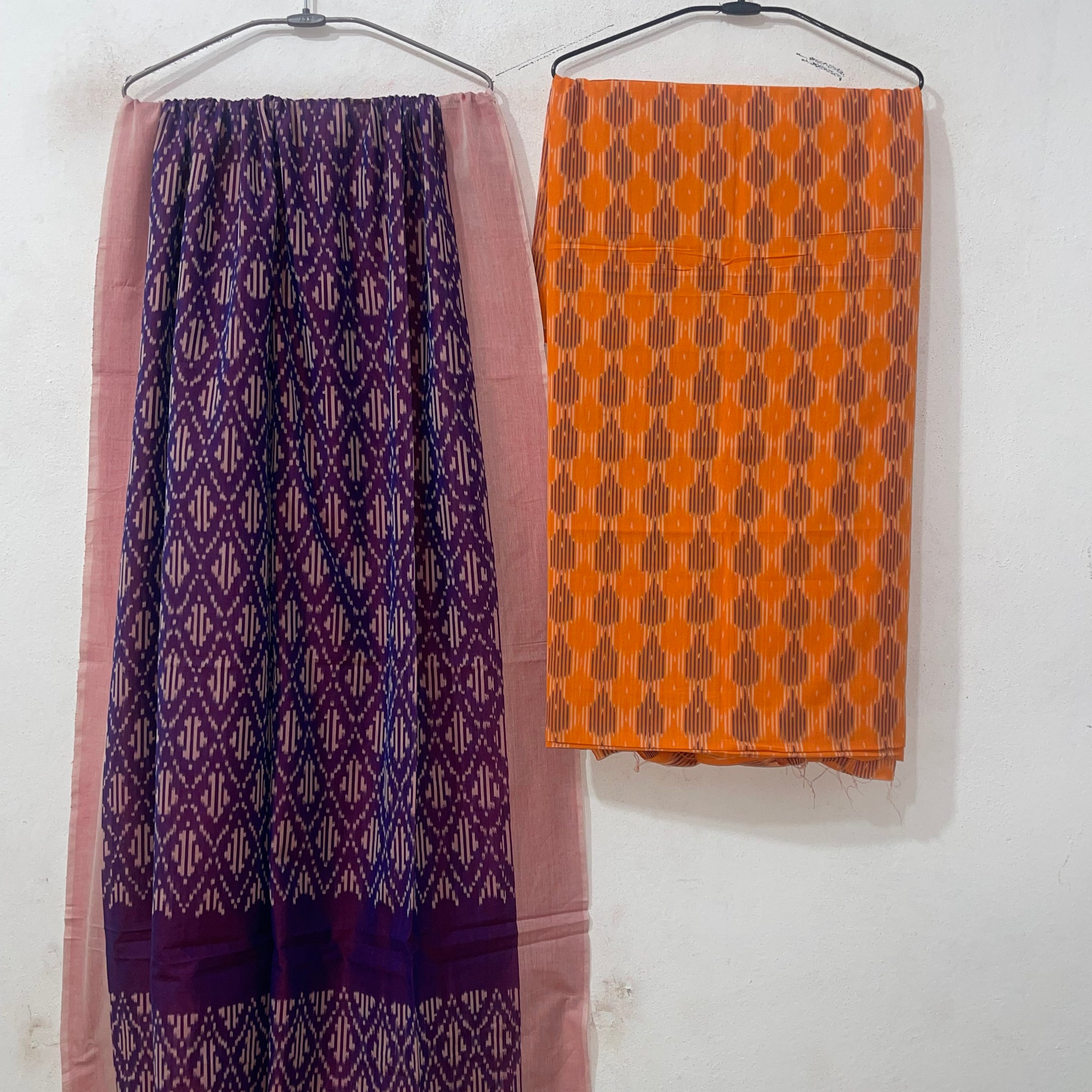 2 pieces Ikkat Cotton Sets